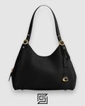 Coach Restored Bella Shoulder Black Bag C4824