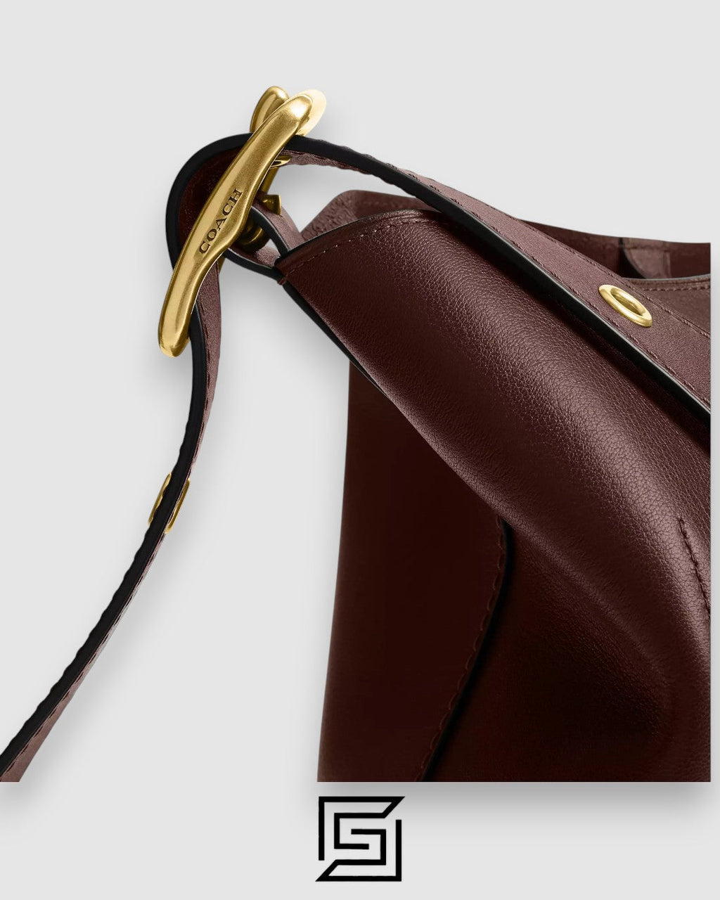 Coach Bleecker Bucket Bag Brown CCC23