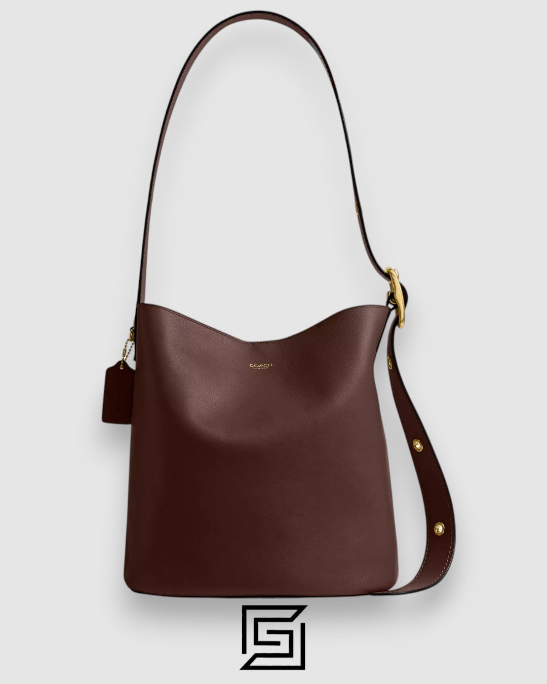 Coach Bleecker Bucket Bag Brown CCC23
