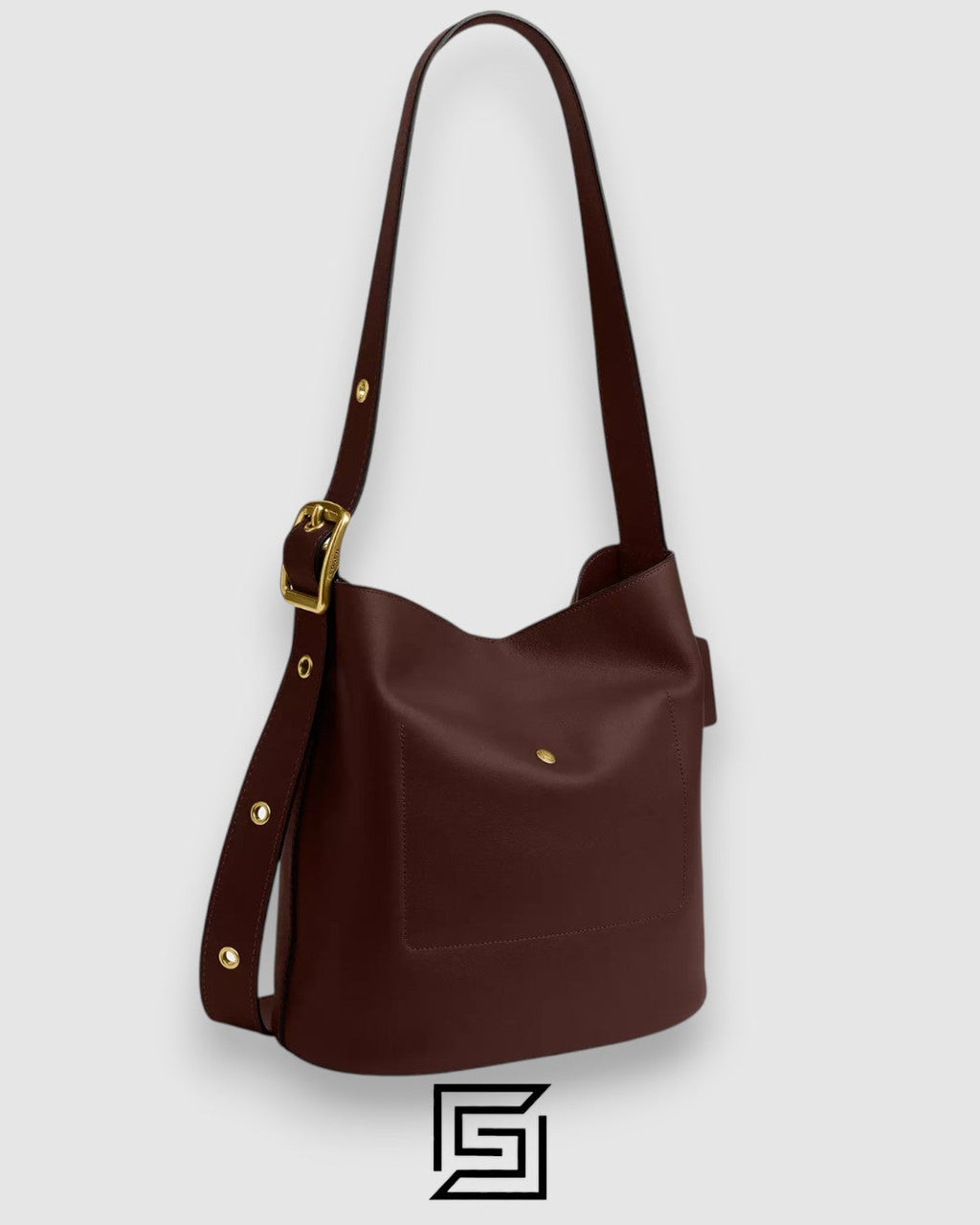 Coach Bleecker Bucket Bag Brown CCC23