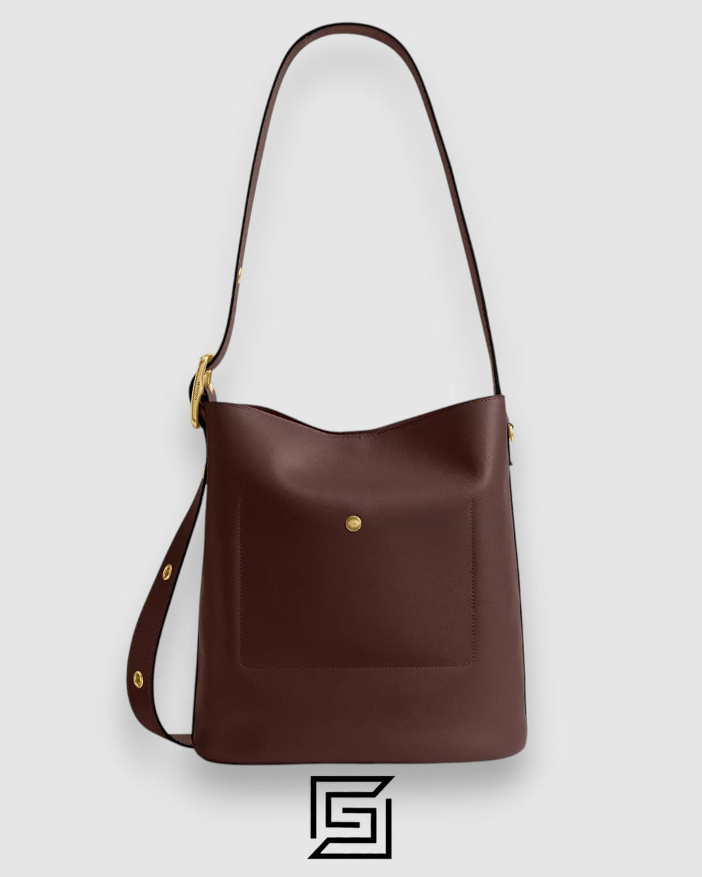 Coach Bleecker Bucket Bag Brown CCC23
