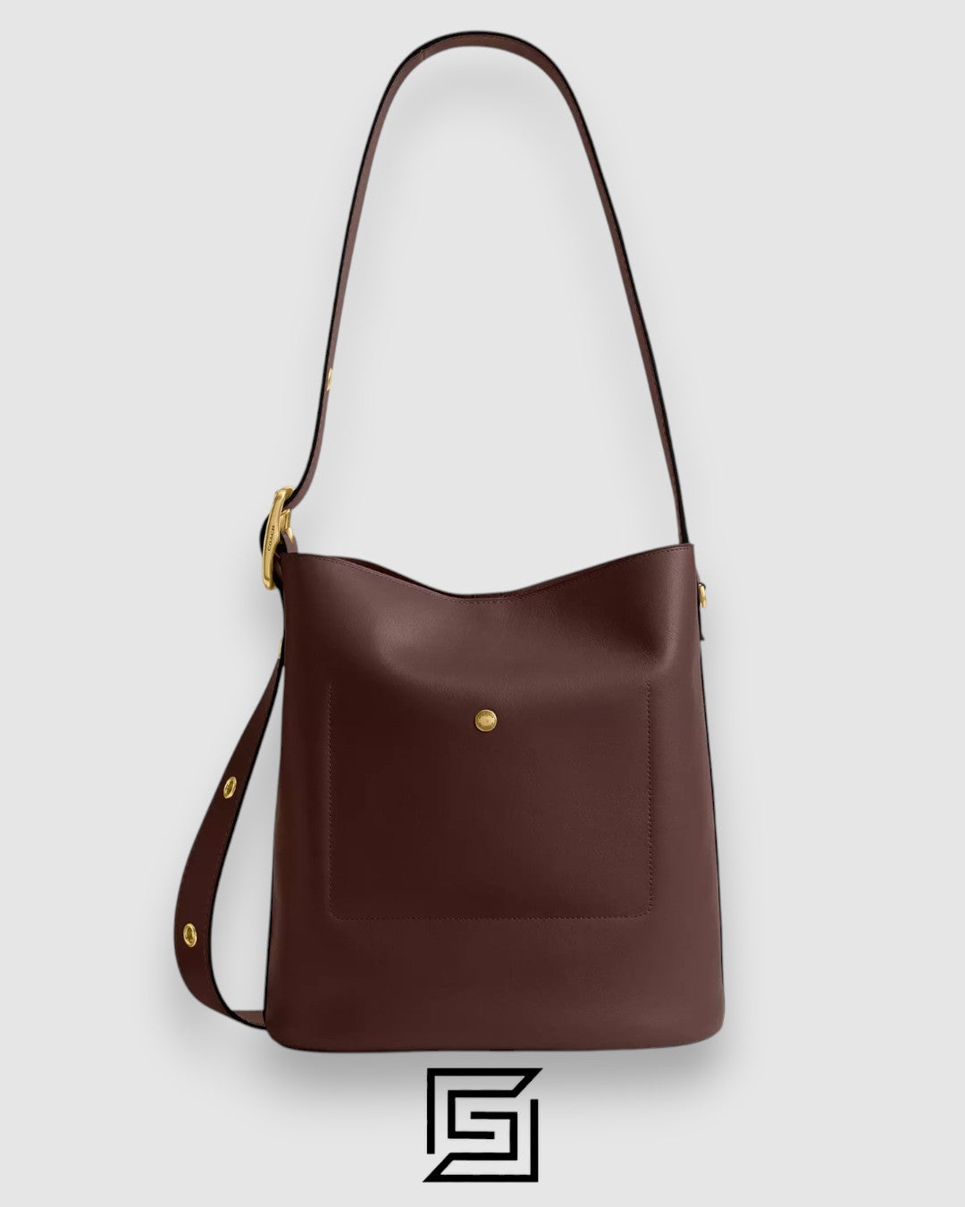 Coach Bleecker Bucket Bag Brown CCC23