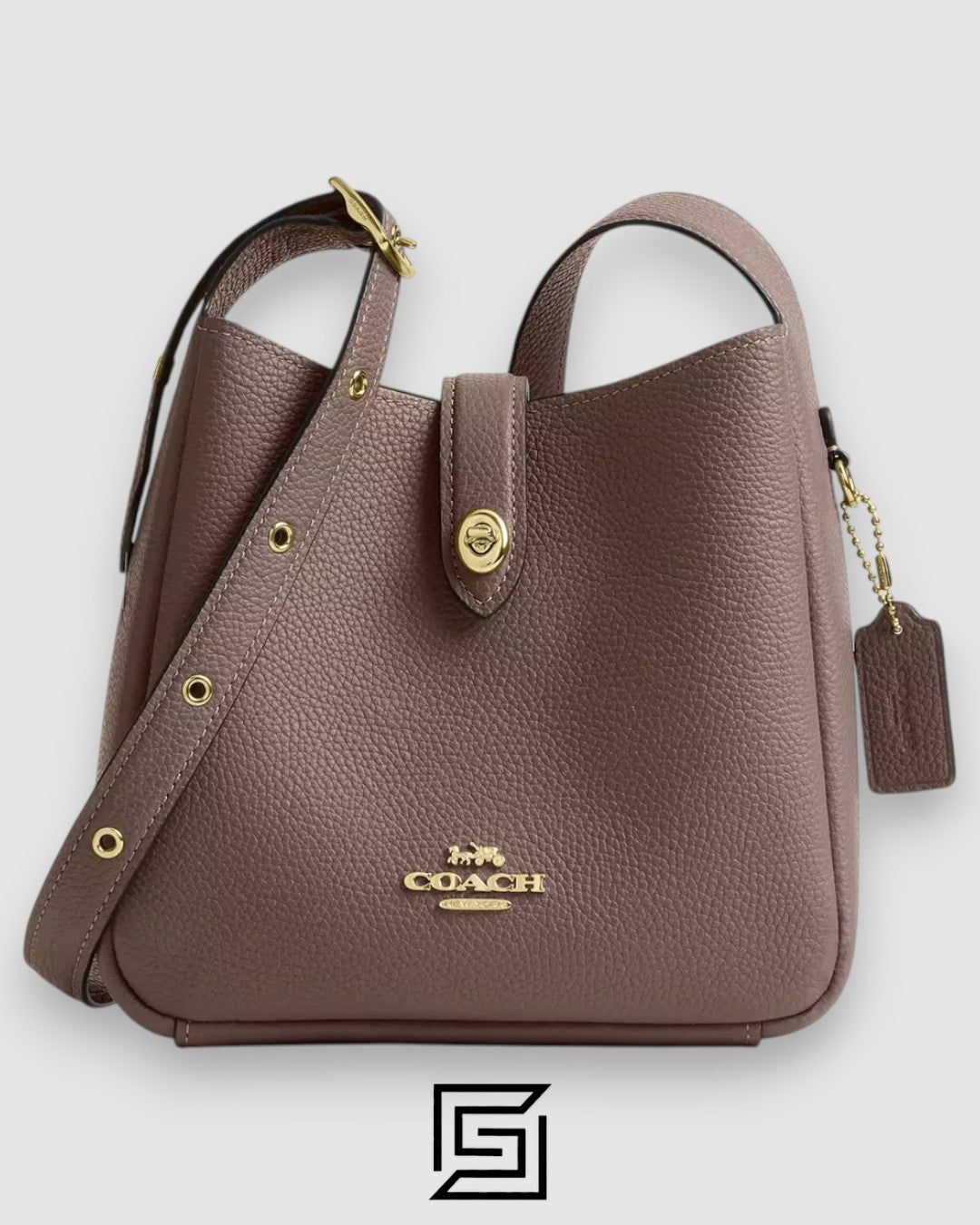 Coach Hadley Mini Crossbody Bag Brown CAL60