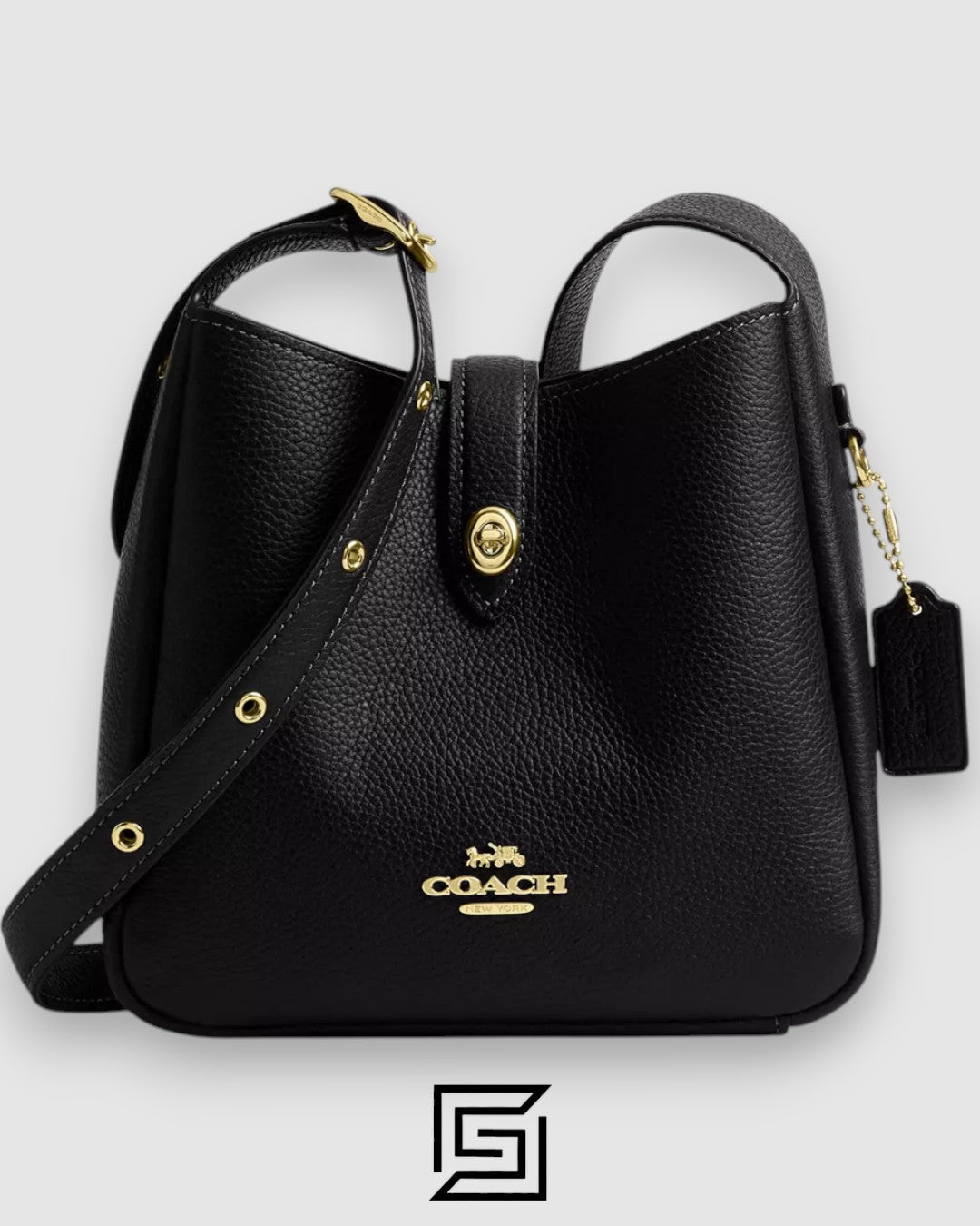 Coach Hadley Mini Crossbody Bag Black CAL60