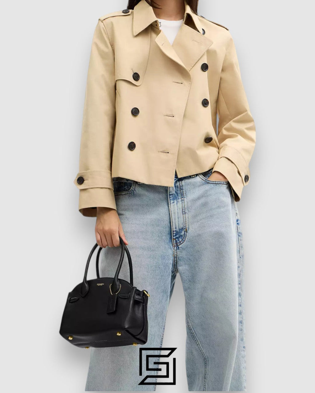 COACH Soft Empire Carryall Bag Black 21 CCY99