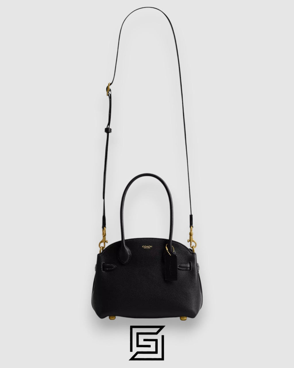 COACH Soft Empire Carryall Bag Black 21 CCY99
