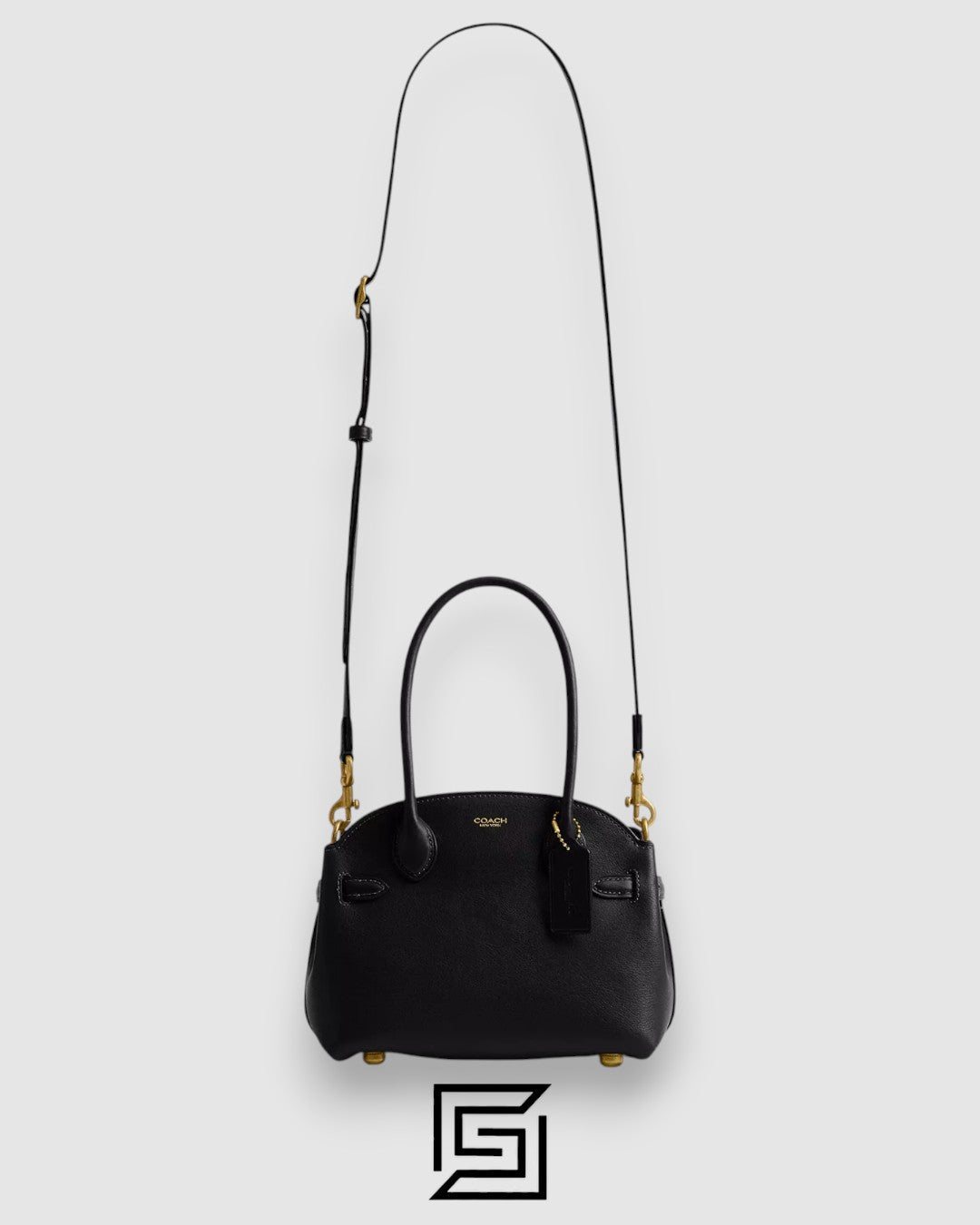 COACH Soft Empire Carryall Bag Black 21 CCY99