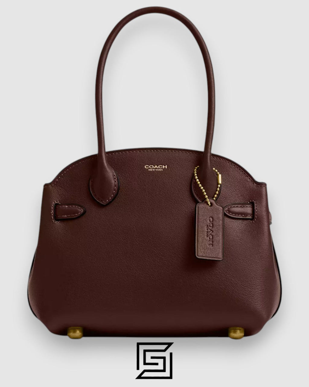 COACH Soft Empire Carryall Bag Brown 21 CCY99