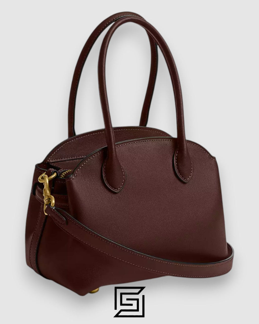 COACH Soft Empire Carryall Bag Brown 21 CCY99
