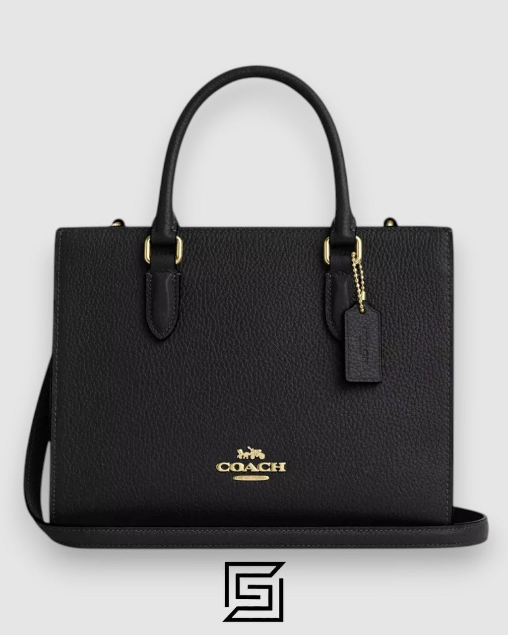 Coach Maggie Small Tote Bag CY668 Black