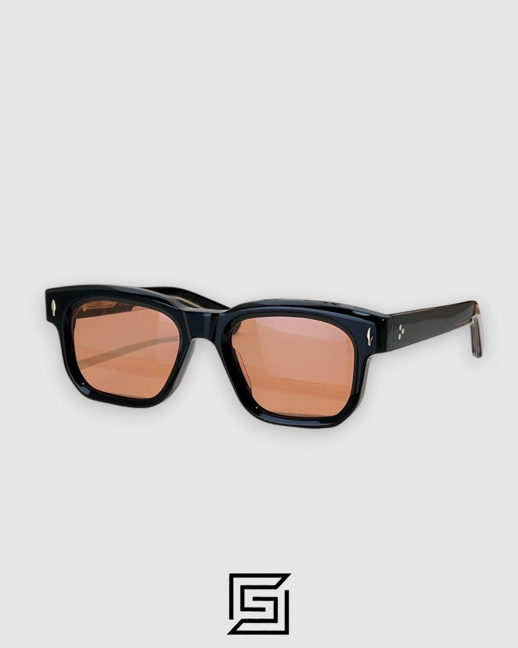 Jacques Marie Mage PLAZA Sunglasses - black-brown