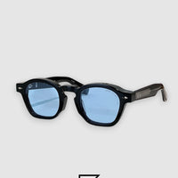 Jacques Marie Mage ZEPHIRIN 十周年 Sunglasses - BLACK-BLUE