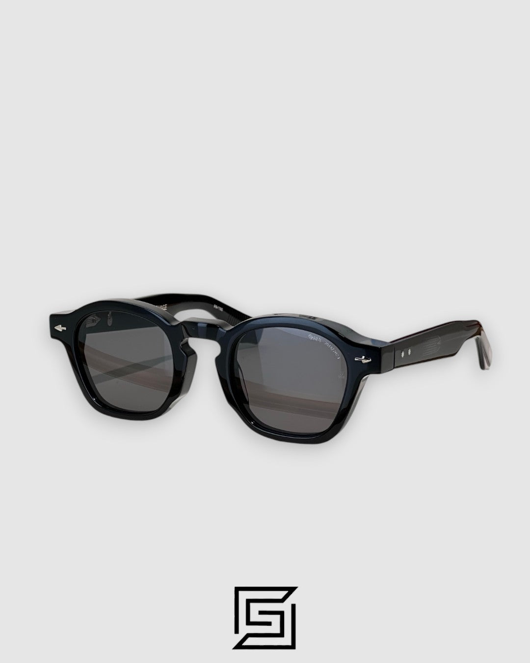 Jacques Marie Mage ZEPHIRIN 十周年 Sunglasses - BLACK_BLACK
