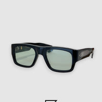 Jacques Marie Mage DONAT Sunglasses - BLACK-LIGHT GREEN