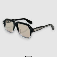 Jacques Marie Mage CHALLENGER Sunglasses - BLACK_BLACK - Brown Two Tone -Light Brown