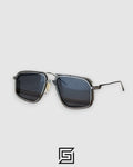 Jacques Marie Mage JAGGER Sunglasses - Silver_Black