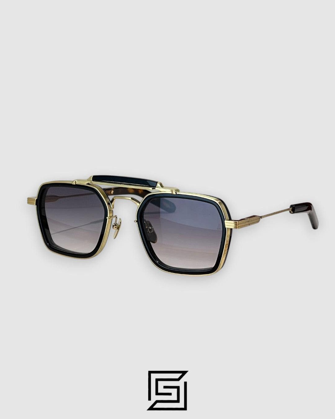 Jacques Marie Mage KILPATRICK Sunglasses - GOLD_GREY