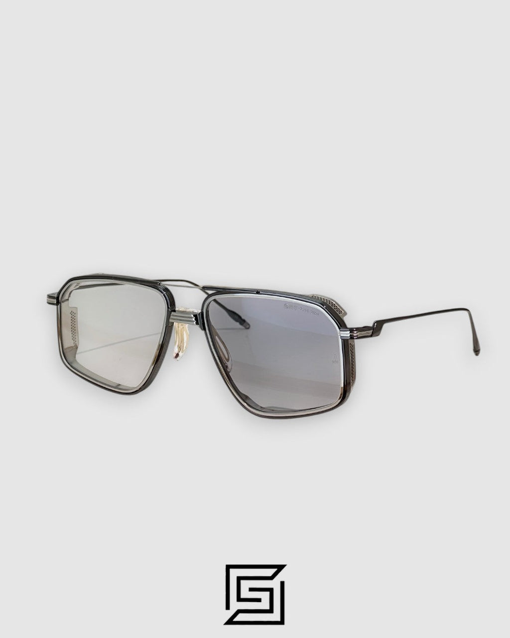 Jacques Marie Mage JAGGER Sunglasses - gun x silver -photochromic