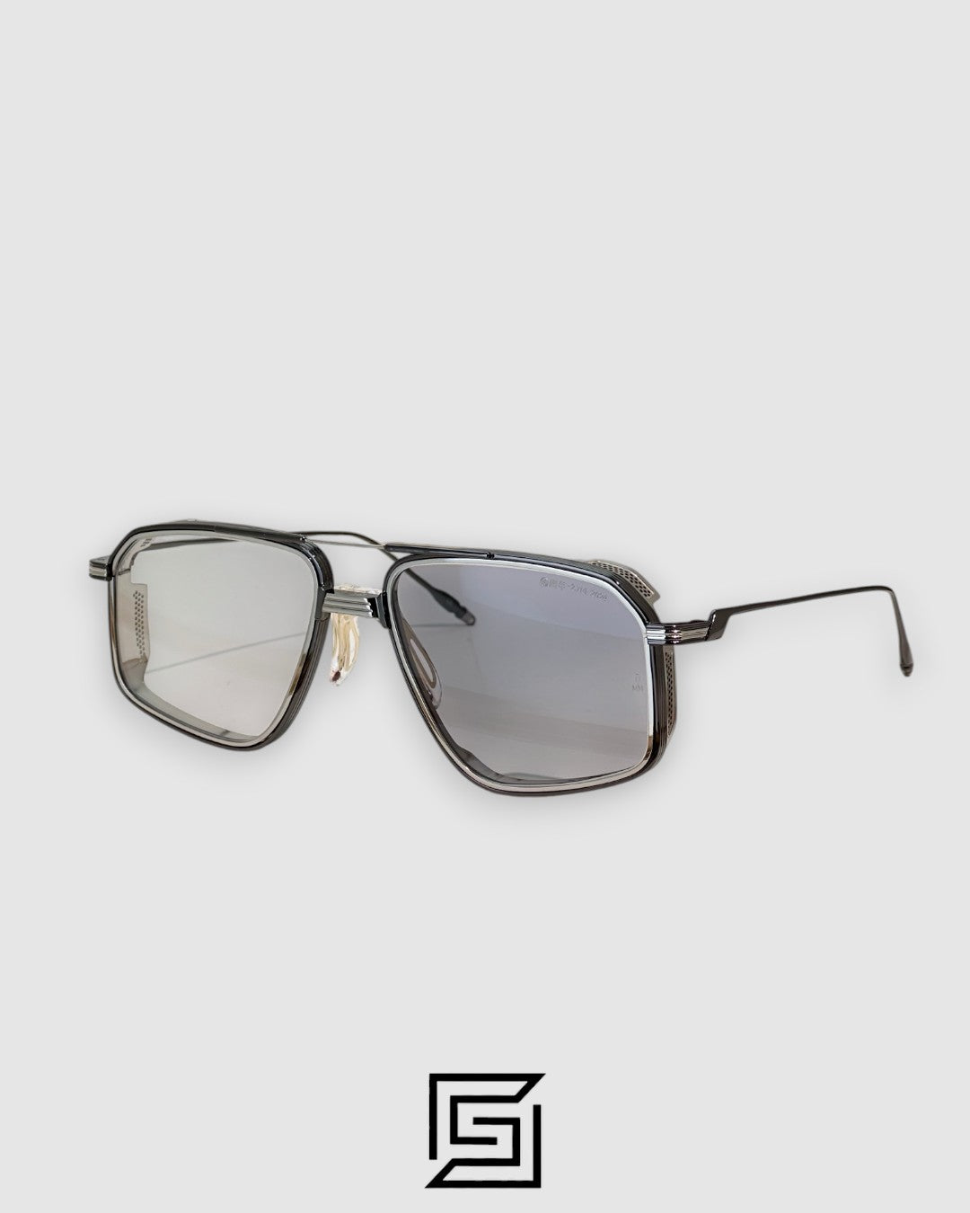 Jacques Marie Mage JAGGER Sunglasses - gun x silver -photochromic