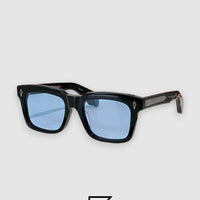 Jacques Marie Mage TORINO Sunglasses - BLACK-BLUE