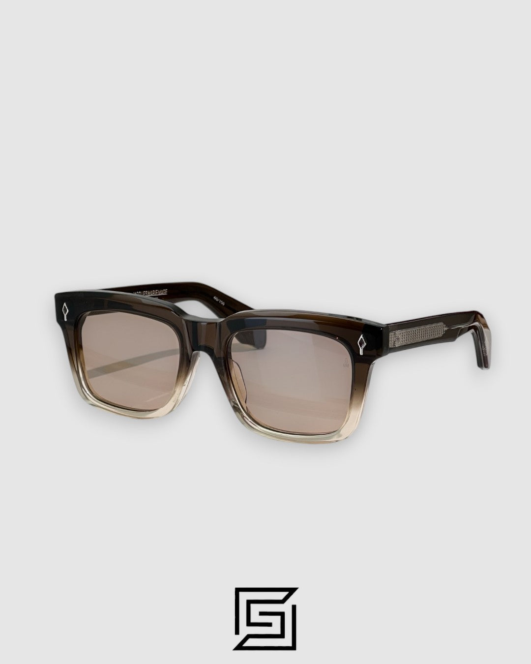 Jacques Marie Mage TORINO Sunglasses - brown tow tone -brown