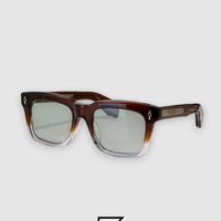 Jacques Marie Mage TORINO Sunglasses - red tow tone-light green