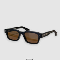 Jacques Marie Mage KIRWIN Sunglasses Men - black-brown