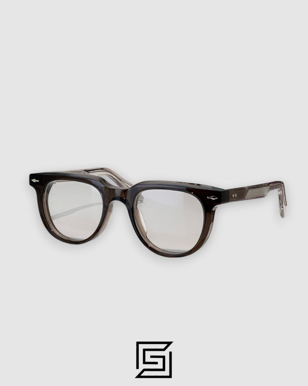 STAHLER Bold Black Frame - transparent-brown