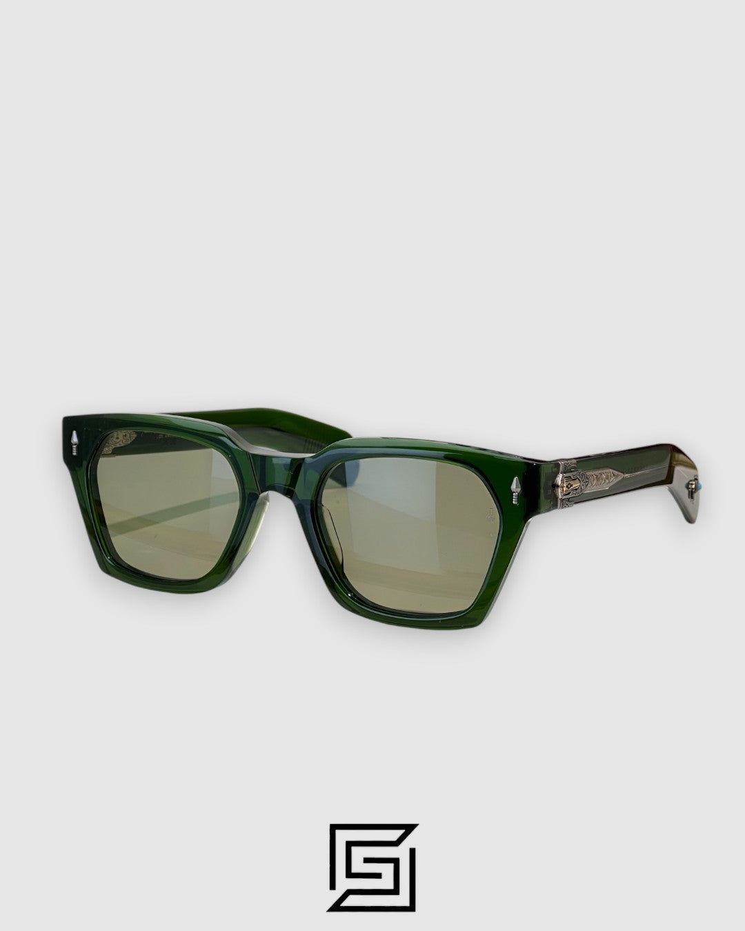 STERETT Sunglasses - Olive - Light Green