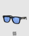 HEYWOOD Sunglasses - BLACK-BLUE
