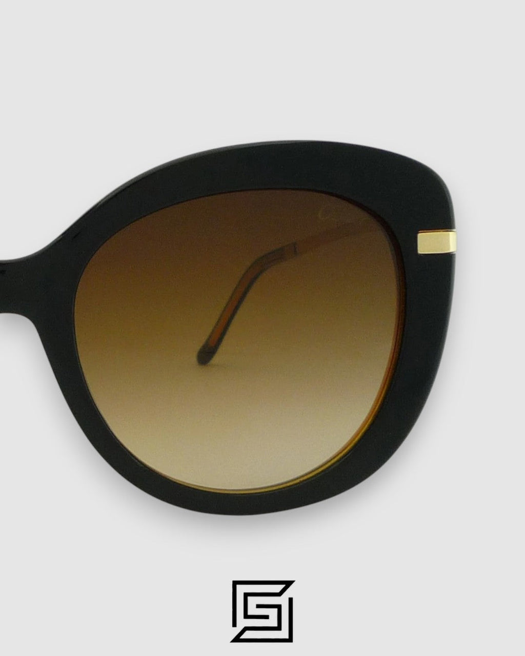 Cartier CT0312 Brown Frame Brown Lenses Gold Arm