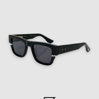 SEKTON DTS122  Sunglasses - BLACK-BLACK GOLD