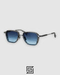 ANDRE Sunglasses - BLACK-BLUE