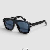 DB7127 Sunglasses - BLACK-BLUE