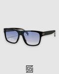 DB7150 Sunglasses - black-brown
