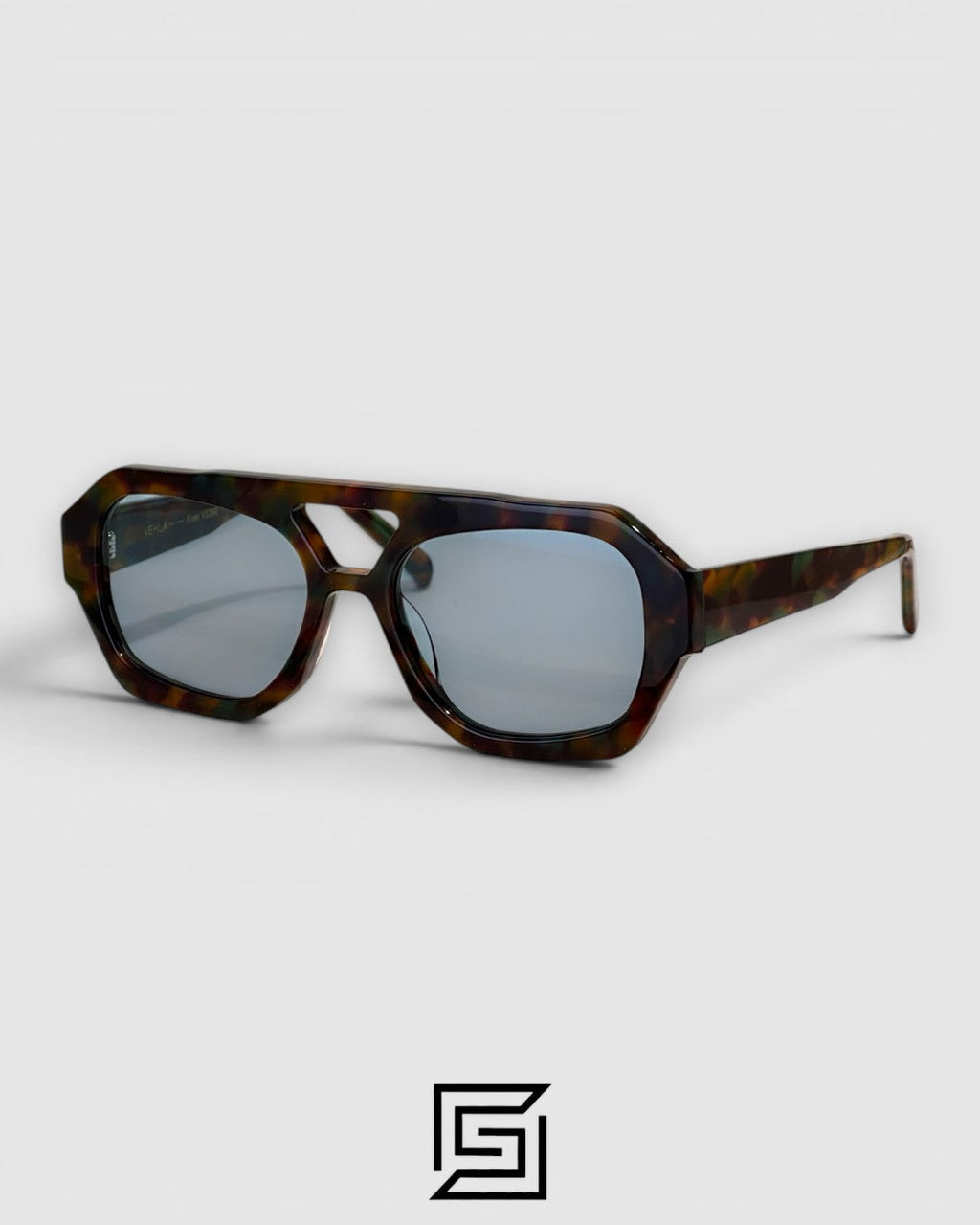 RIVER VS360 Tiger Frame عدسات زرقاء
