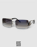 SLW104 Sunglasses - Silver-Grey