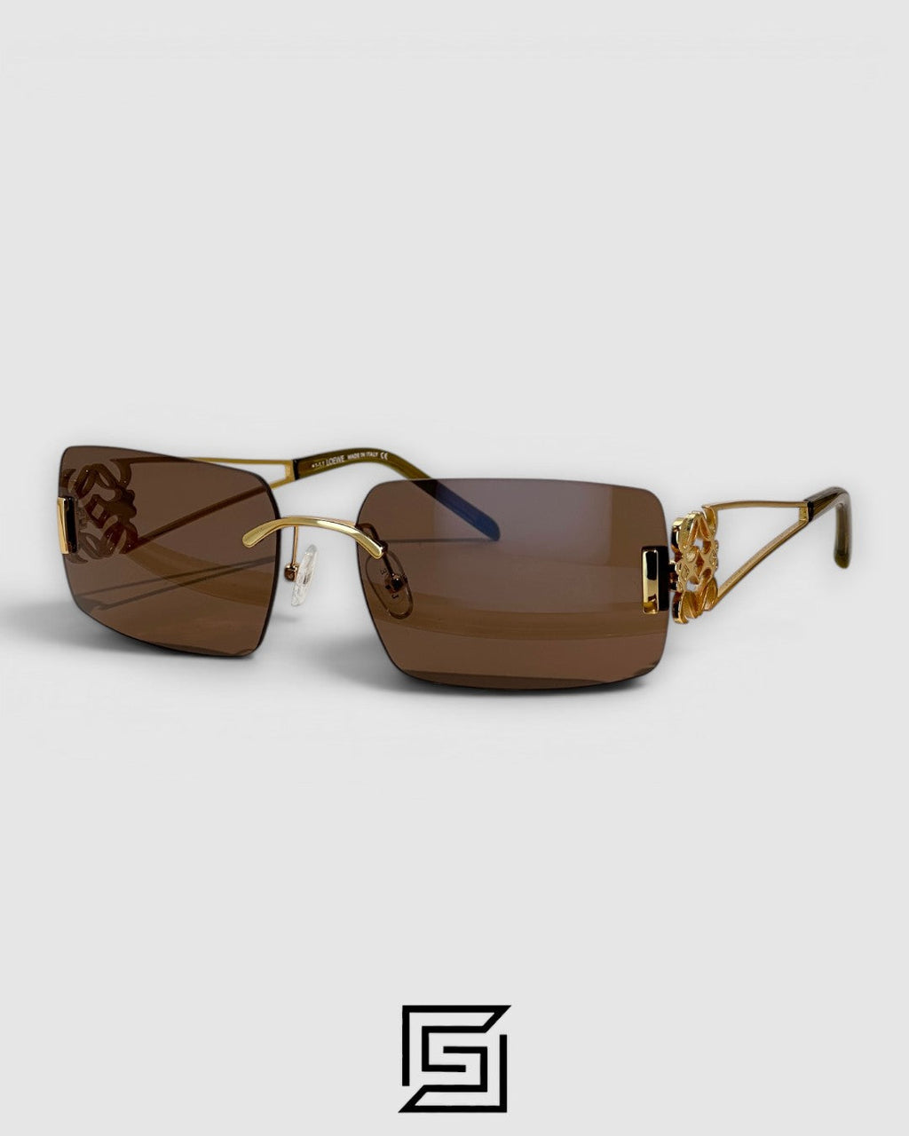 SLW104 Sunglasses - gold_brown