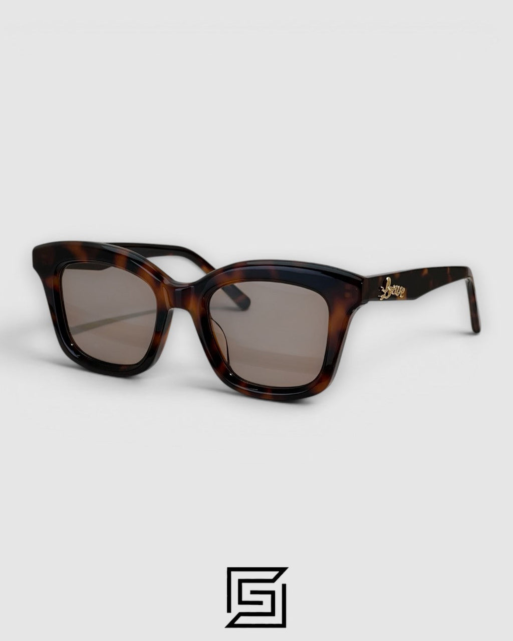 LW50047I Square Sunglasses - tiger_brown