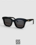 LW50047I Square Sunglasses - BLACK_BLACK