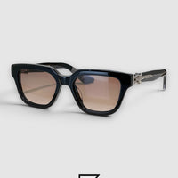 Chrome Heart VAGILLIONIRE 2 Black Frame Zeiss Honey Lenses Sunglasses - black_honey