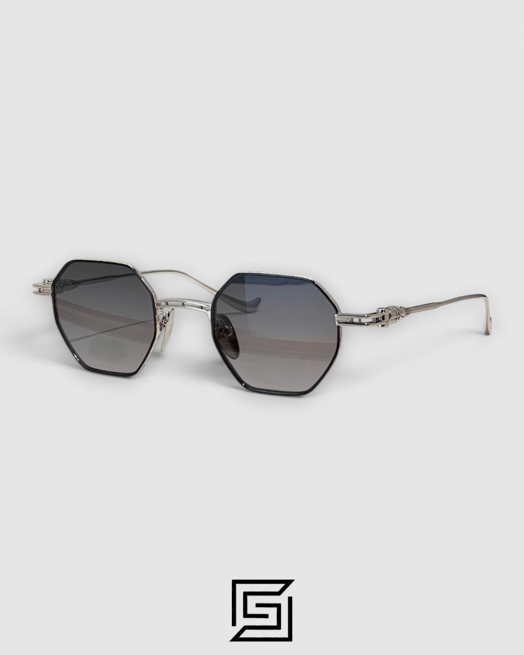 Chrome Heart EVACUIATION  Sunglasses - BLACK_BLACK