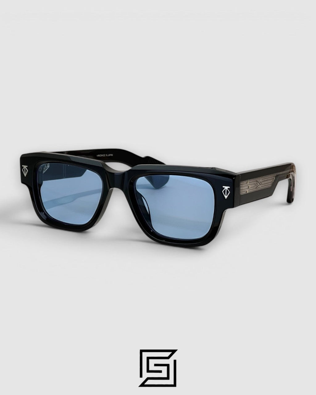 TAYCAN Sunglasses - BLACK-BLUE