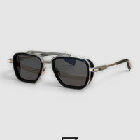 C2 Silver Sunglasses - Silver_Black