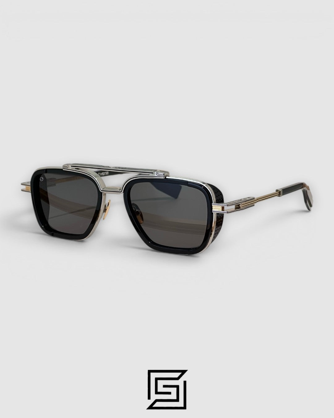 C2 Silver Sunglasses - Silver_Black