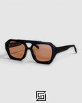 RIVER VS254 Black Frame Brown Lenses
