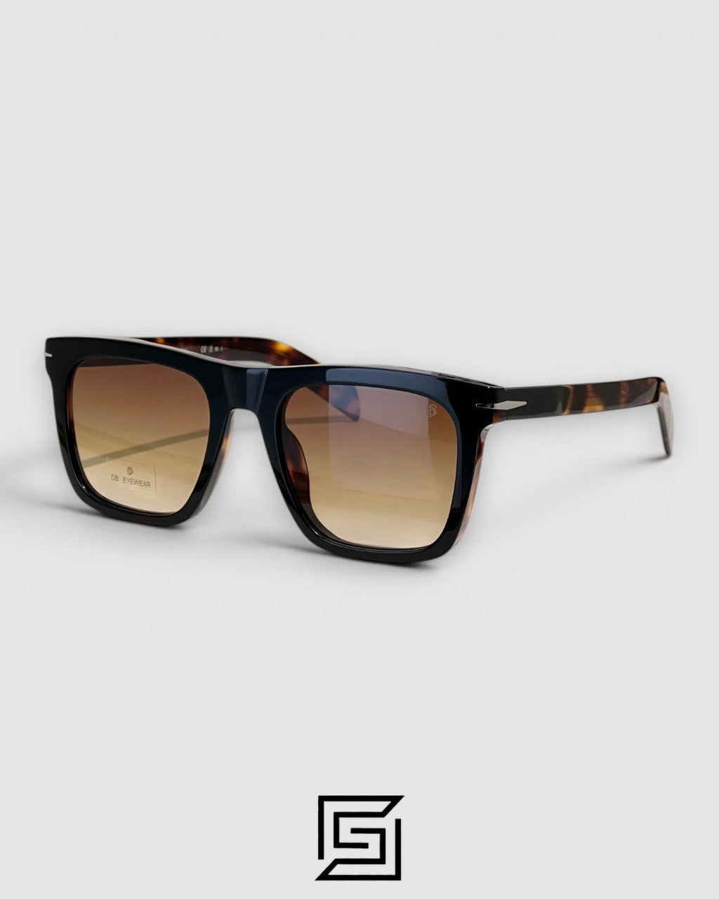 DB7000 Sunglasses - black-brown