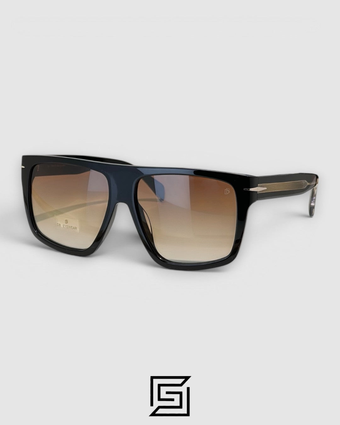 DB7149 Sunglasses - black-brown