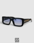 DB7131 Sunglasses - BLACK-BLUE