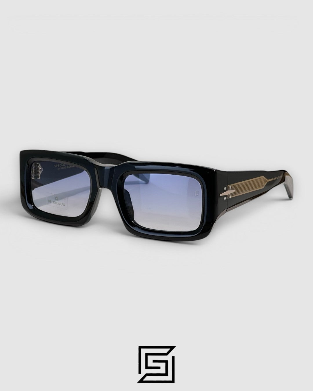 DB7131 Sunglasses - BLACK-BLUE